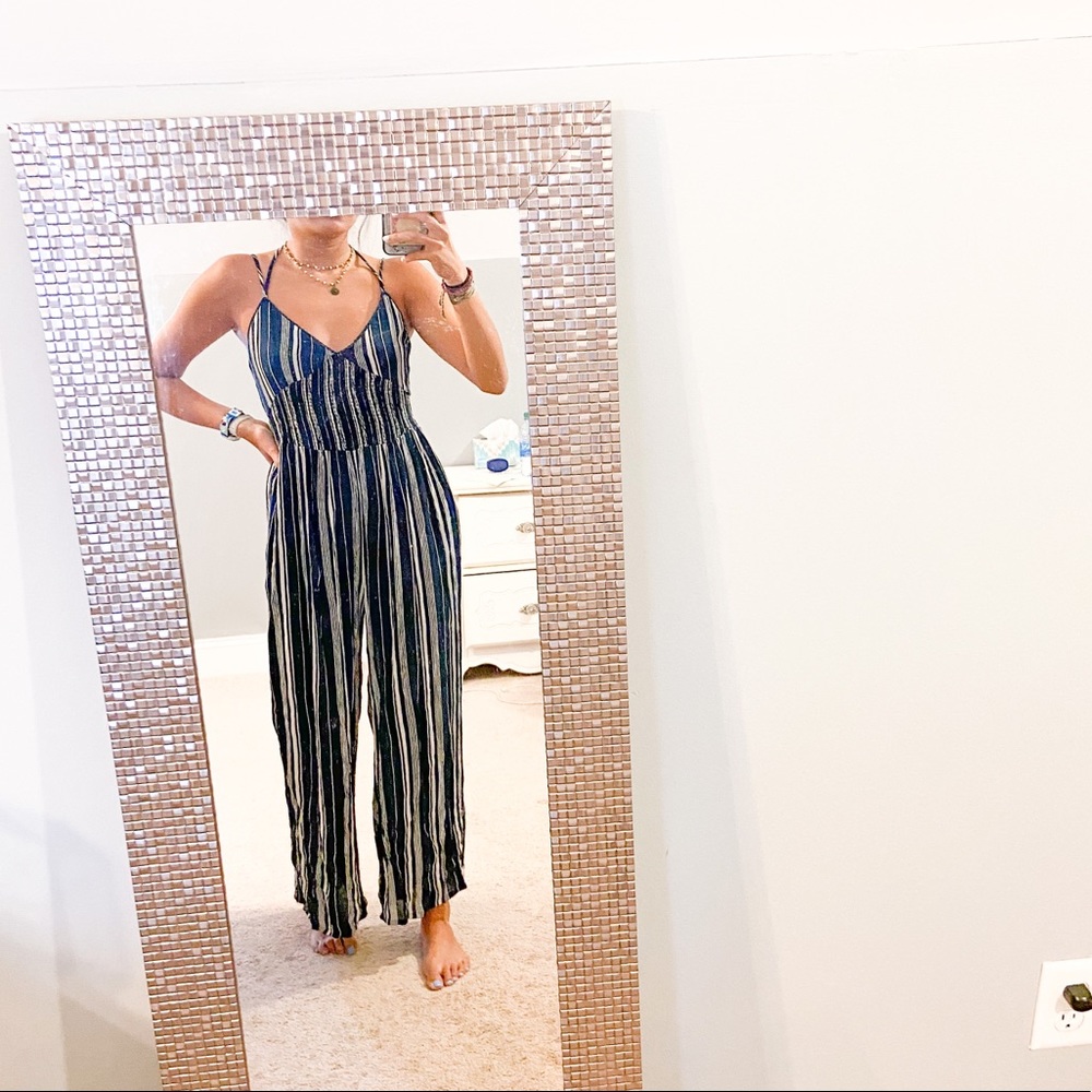 Striped Pantsuit